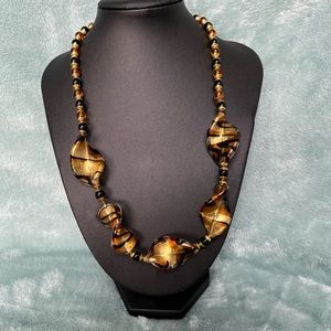 Hilary London Glass Crystal necklace